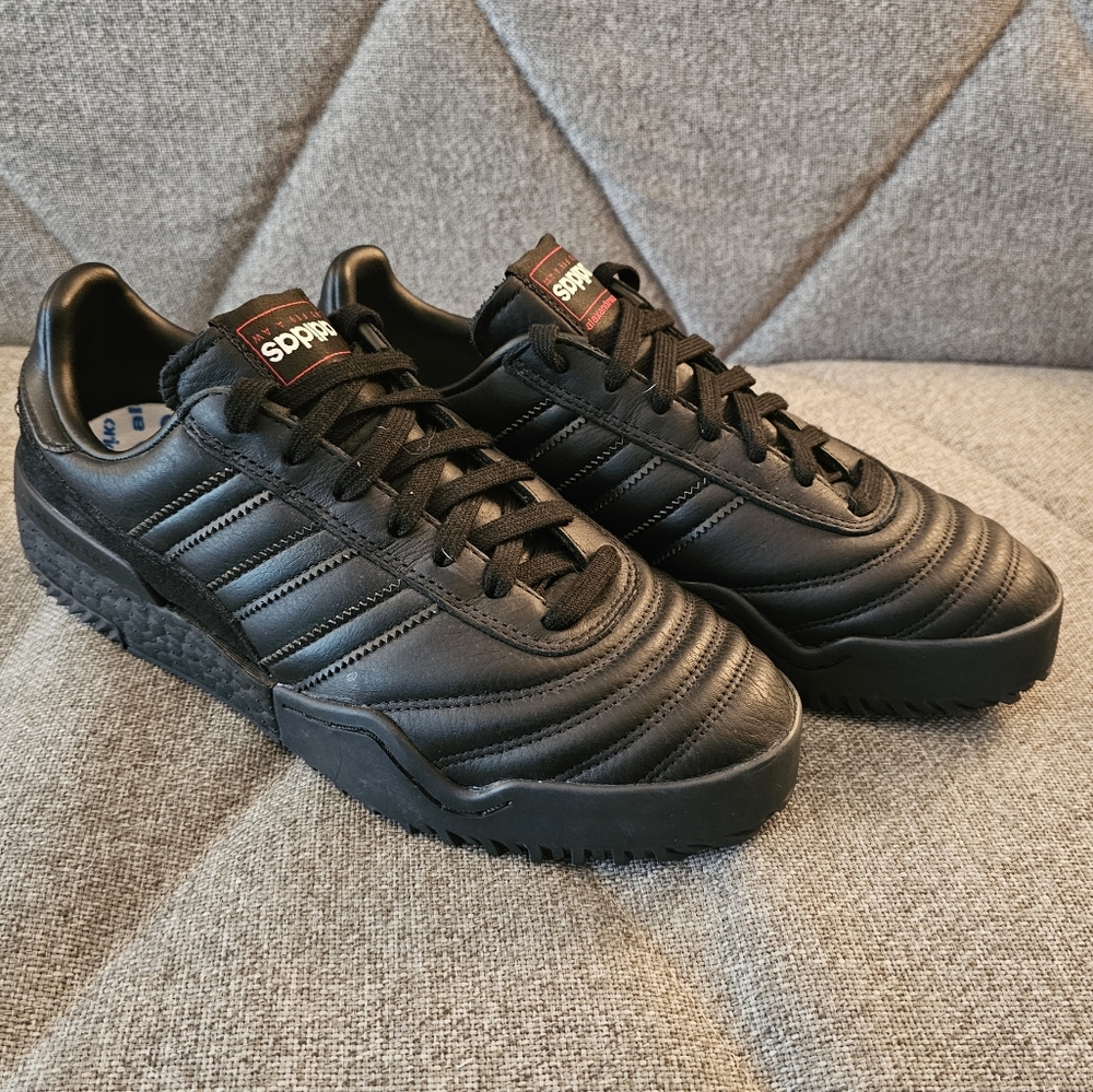 Alexander Wang x Adidas Bball Soccer Triple Black NWOT